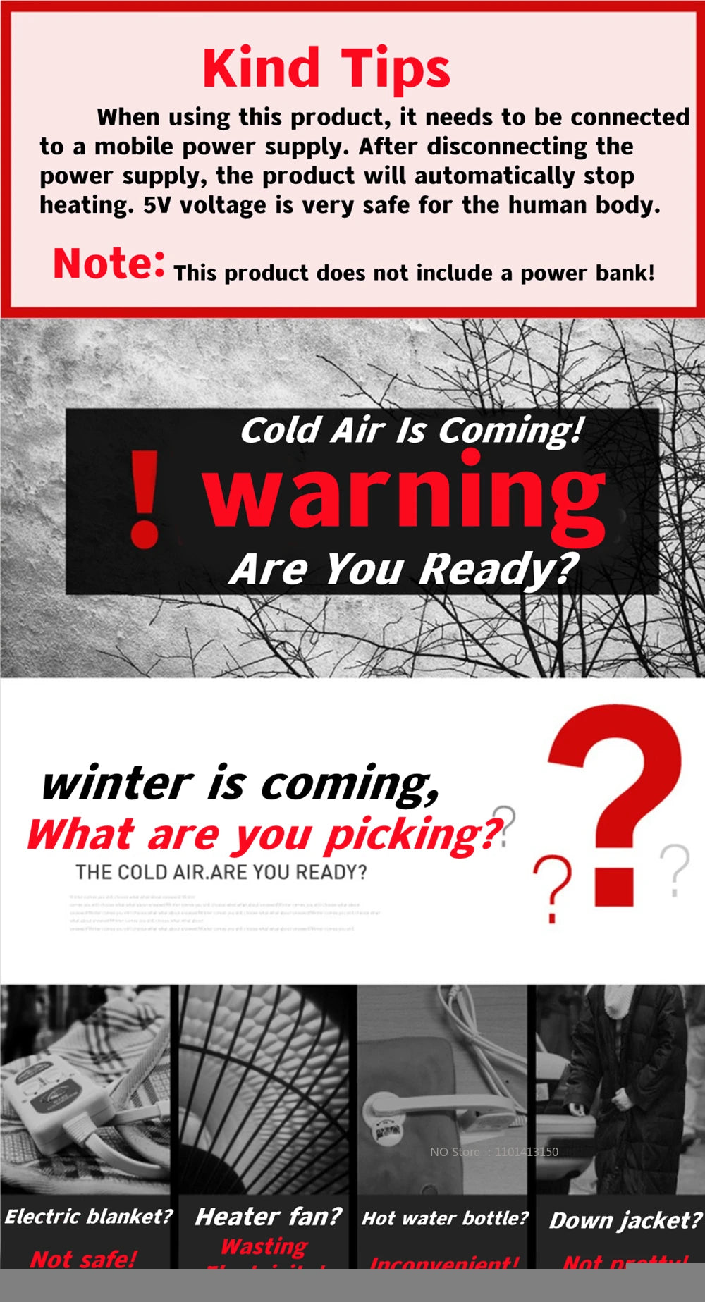 Heated Jacket Vest For Men