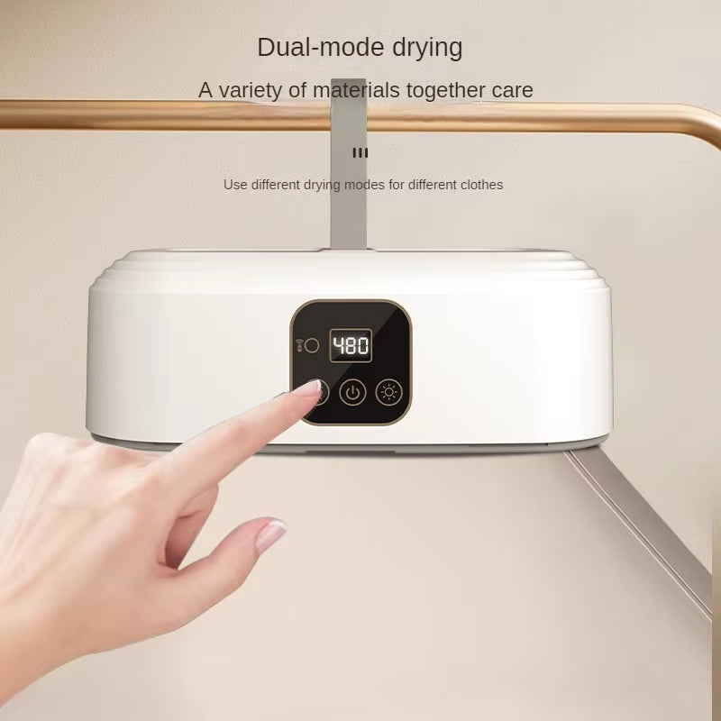 220V Foldable Compact Clothes Drying Machine with Smart Quick-Dry Technology Baby Clothes Disinfection Dryer for Home Use